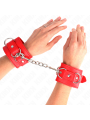 KINK MUNEQUERAS CON 3 ANILLAS EN D AJUSTABLE ROJO 175 25 CM X 6 CM