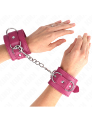 KINK MUNEQUERAS CON 3 ANILLAS EN D AJUSTABLE ROSA 175 25 CM X 6 CM
