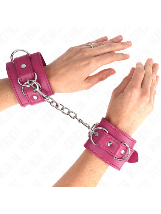 KINK MUNEQUERAS CON 3 ANILLAS EN D AJUSTABLE ROSA 175 25 CM X 6 CM