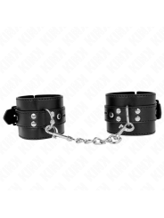 KINK MUNEQUERAS NEGRO CON CORREA NEGRO AJUSTABLE 17 28 CM X 6 CM