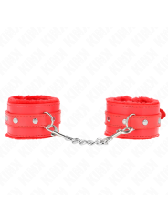 KINK MUNEQUERAS FORRADAS PREMIUM ROJO CON CORREA ROJO AJUSTABLE 17 29 CM X 6 CM