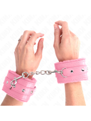 KINK MUNEQUERAS FORRADAS PREMIUM ROSA CON CORREA ROSA AJUSTABLE 17 29 CM X 6 CM