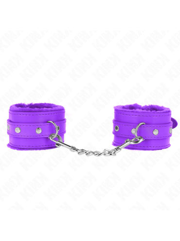 KINK MUNEQUERAS FORRADAS PREMIUM VIOLETA CON CORREA VIOLETA AJUSTABLE 17 29 CM X 6 CM