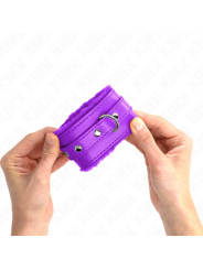 KINK MUNEQUERAS FORRADAS PREMIUM VIOLETA CON CORREA VIOLETA AJUSTABLE 17 29 CM X 6 CM