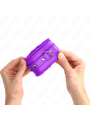 KINK MUNEQUERAS FORRADAS PREMIUM VIOLETA CON CORREA VIOLETA AJUSTABLE 17 29 CM X 6 CM