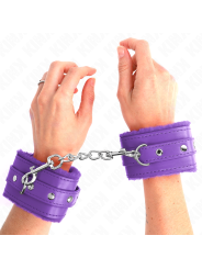 KINK MUNEQUERAS FORRADAS PREMIUM VIOLETA CON CORREA VIOLETA AJUSTABLE 17 29 CM X 6 CM
