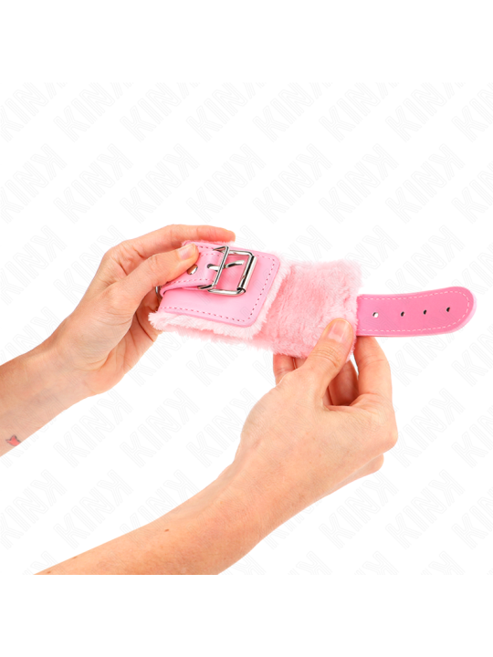 KINK MUNEQUERAS FORRADAS ROSA CON CORREA ROSA AJUSTABLE 20 29 CM X 55 CM