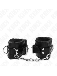 KINK MUNEQUERAS FORRADAS NEGRO CON CORREA NEGRO AJUSTABLE 20 29 CM X 55 CM