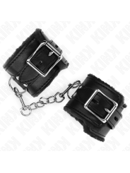 KINK MUNEQUERAS FORRADAS NEGRO CON CORREA NEGRO AJUSTABLE 20 29 CM X 55 CM