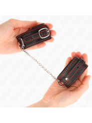 KINK MUNEQUERAS PEQUENA NEGRO CON DETALLES EN ROJO AJUSTABLE 14 24 CM X 35 CM