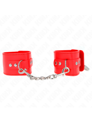 KINK MUNEQUERAS CON CIERRE CANDADO ROJO AJUSTABLE 16 23 CM X 55 CM