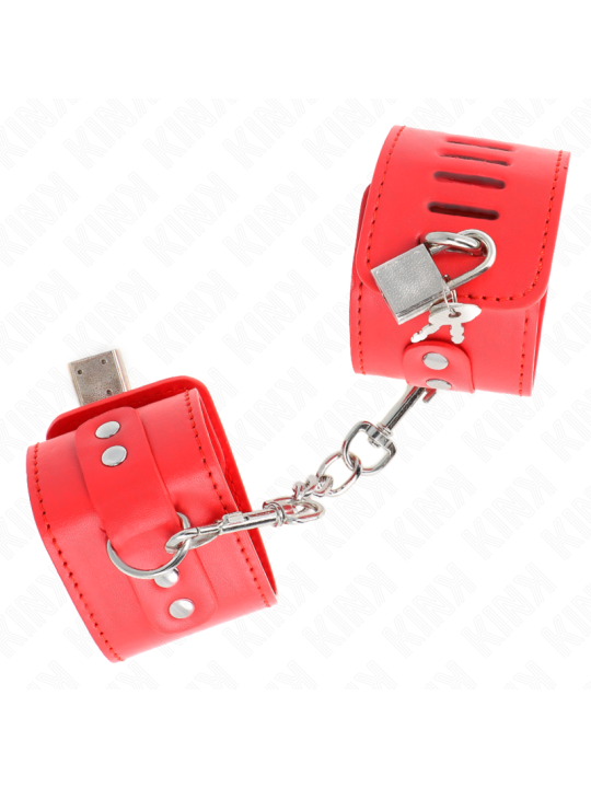 KINK MUNEQUERAS CON CIERRE CANDADO ROJO AJUSTABLE 16 23 CM X 55 CM