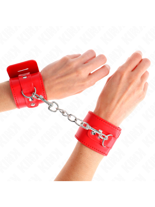 KINK MUNEQUERAS CON CIERRE CANDADO ROJO AJUSTABLE 16 23 CM X 55 CM