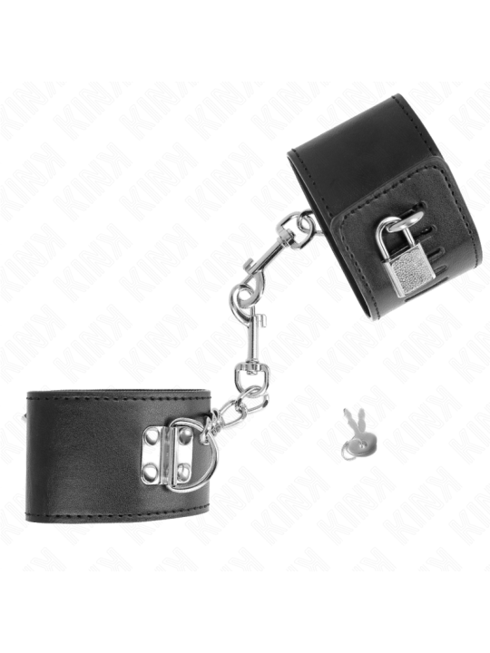 KINK MUNEQUERAS CON CIERRE CANDADO NEGRO AJUSTABLE 16 23 CM X 55 CM