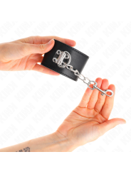 KINK MUNEQUERAS CON CIERRE CANDADO NEGRO AJUSTABLE 16 23 CM X 55 CM