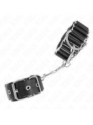 KINK MUNEQUERAS FINAS EN FORMA DE BISAGRA NEGRO AJUSTABLE 16 22 CM X 35 CM