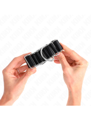 KINK MUNEQUERAS FINAS EN FORMA DE BISAGRA NEGRO AJUSTABLE 16 22 CM X 35 CM