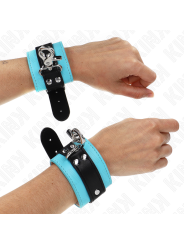 KINK MUNEQUERAS CON CIERRE PREMIUM NEGRO AZUL AJUSTABLE 21 28 CM X 55 CM