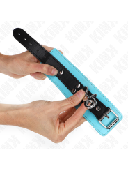 KINK MUNEQUERAS CON CIERRE PREMIUM NEGRO AZUL AJUSTABLE 21 28 CM X 55 CM