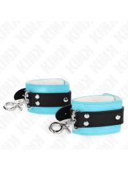 KINK MUNEQUERAS CON CIERRE PREMIUM NEGRO AZUL AJUSTABLE 21 28 CM X 55 CM