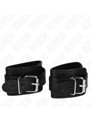 KINK MUNEQUERAS ESTILO MAZMORRA CON CERRADURA NEGRO AJUSTABLE 21 28 CM X 55 CM