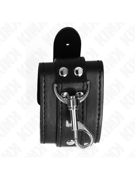 KINK MUNEQUERAS ESTILO MAZMORRA CON CERRADURA NEGRO AJUSTABLE 21 28 CM X 55 CM