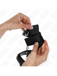 KINK MUNEQUERAS ESTILO SERPIENTE NEGRO AJUSTABLE 20 28 CM X 54 CM