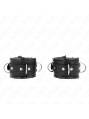 KINK MUNEQUERAS ESTILO HEAVY FORRO NEGRO AJUSTABLE 20 30 CM X 6 CM