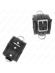 KINK MUNEQUERAS ESTILO HEAVY FORRO NEGRO AJUSTABLE 20 30 CM X 6 CM