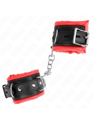 KINK MUNEQUERAS ESTILO HEAVY FORRO ROJO AJUSTABLE 20 30 CM X 6 CM