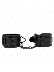 KINK MUNEQUERAS CON PATRON DE DIAMANTES NEGRO AJUSTABLE 17 26 CM X 55 CM