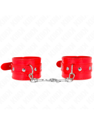 KINK MUNEQUERAS CON TACHUELAS ROJO AJUSTABLE 23 33 CM