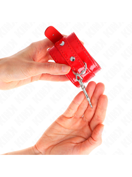 KINK MUNEQUERAS CON TACHUELAS ROJO AJUSTABLE 23 33 CM