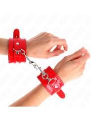KINK MUNEQUERAS CON TACHUELAS ROJO AJUSTABLE 23 33 CM