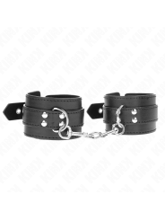 KINK MUNEQUERAS CON TACHUELAS NEGRO 35 X 6 CM