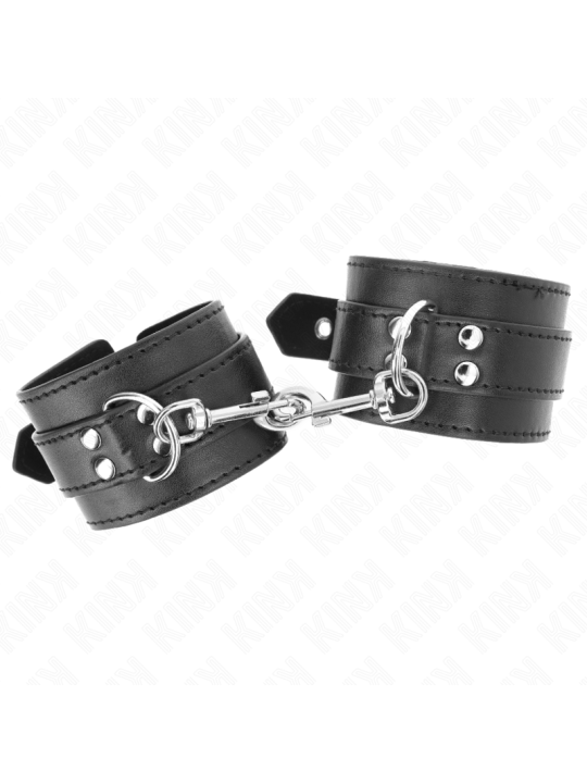 KINK MUNEQUERAS CON TACHUELAS NEGRO 35 X 6 CM