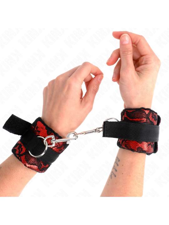 KINK MUNEQUERAS DISENO ESCANDALO ROJO NEGRO
