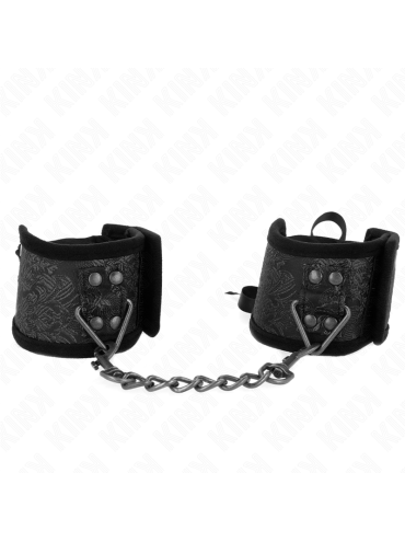 KINK MUNEQUERAS DISENO ESCANDALO NEGRO DETALLE LAZO 245 CM X 65 CM