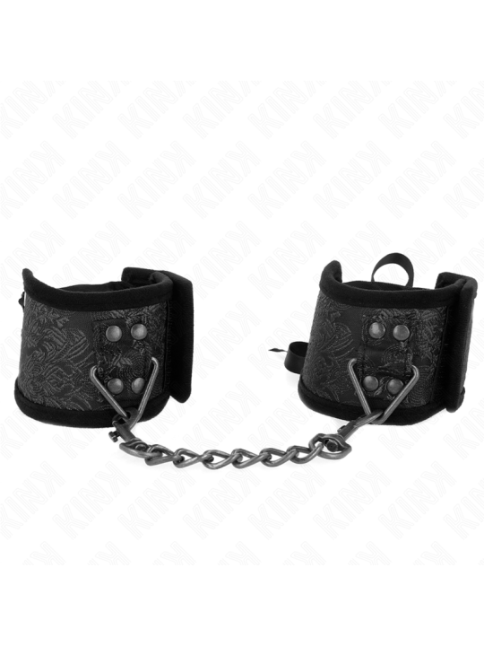 KINK MUNEQUERAS DISENO ESCANDALO NEGRO DETALLE LAZO 245 CM X 65 CM