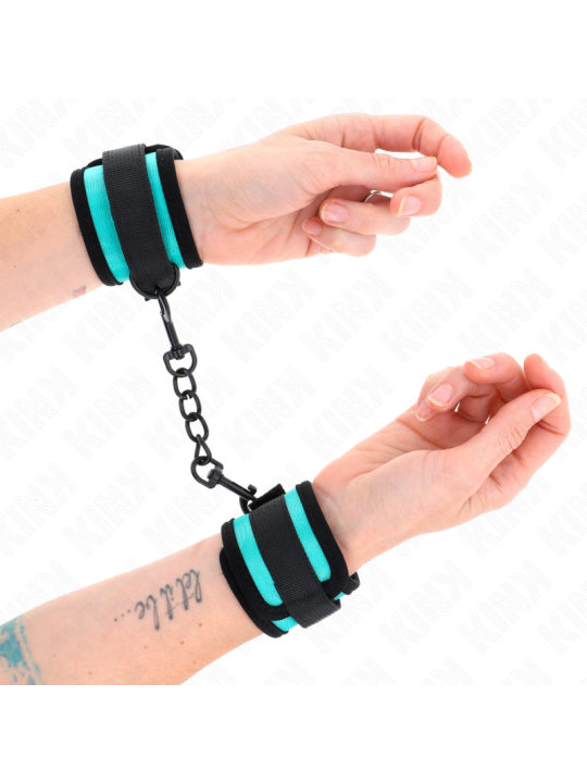 KINK MUNEQUERAS NEGRO AZUL AJUSTABLE 18 32 CM X 5 CM