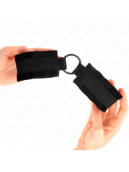 KINK MUNEQUERAS 25 CM PARA PRINCIPIANTES CON ANILLA 4 CM NEGRO AJUSTABLE 15 25 CM