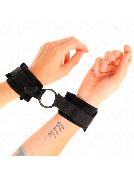 KINK MUNEQUERAS 25 CM PARA PRINCIPIANTES CON ANILLA 4 CM NEGRO AJUSTABLE 15 25 CM