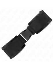 KINK MUNEQUERAS NYLON NEGRO MODELO 1 AJUSTABLE 25 35 CM X 6 CM