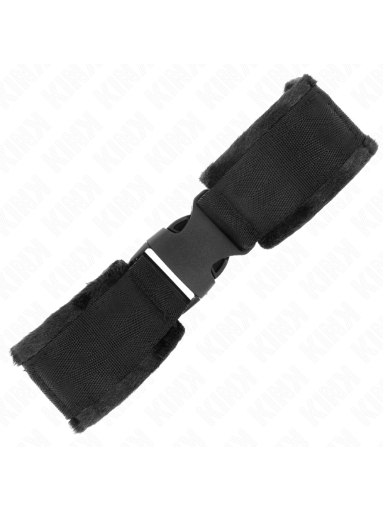 KINK MUNEQUERAS NYLON NEGRO MODELO 1 AJUSTABLE 25 35 CM X 6 CM