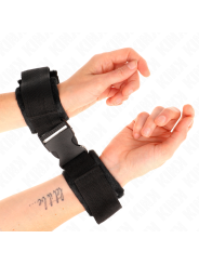 KINK MUNEQUERAS NYLON NEGRO MODELO 1 AJUSTABLE 25 35 CM X 6 CM