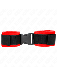 KINK MUNEQUERAS NYLON ROJO NEGRO MODELO 1 AJUSTABLE 25 35 CM X 6 CM