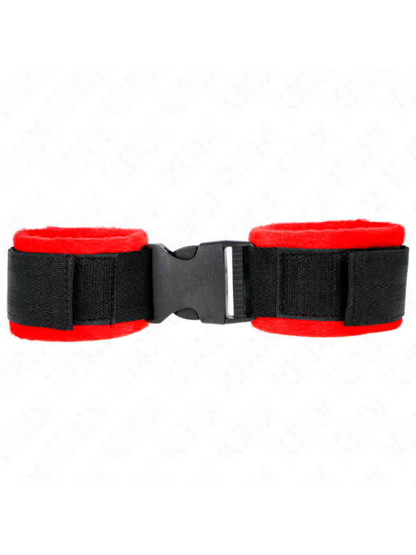 KINK MUNEQUERAS NYLON ROJO NEGRO MODELO 1 AJUSTABLE 25 35 CM X 6 CM