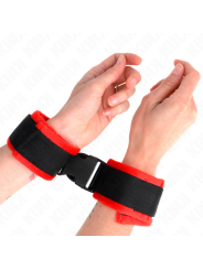 KINK MUNEQUERAS NYLON ROJO NEGRO MODELO 1 AJUSTABLE 25 35 CM X 6 CM