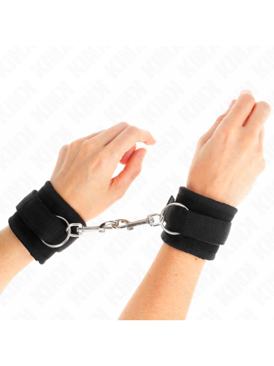 KINK MUNEQUERAS NYLON NEGRO MODELO 2 AJUSTABLE 18 35 CM X 6 CM