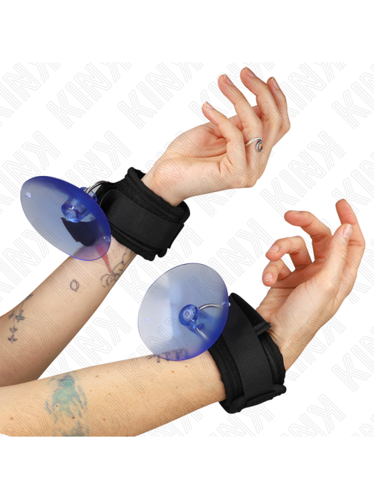 KINK MUNEQUERAS CON VENTOSA NEGRO AJUSTABLE 29 40 CM X 5 CM